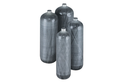 Firefighting PET Liner Respiratory Air Cylinder 6.8L