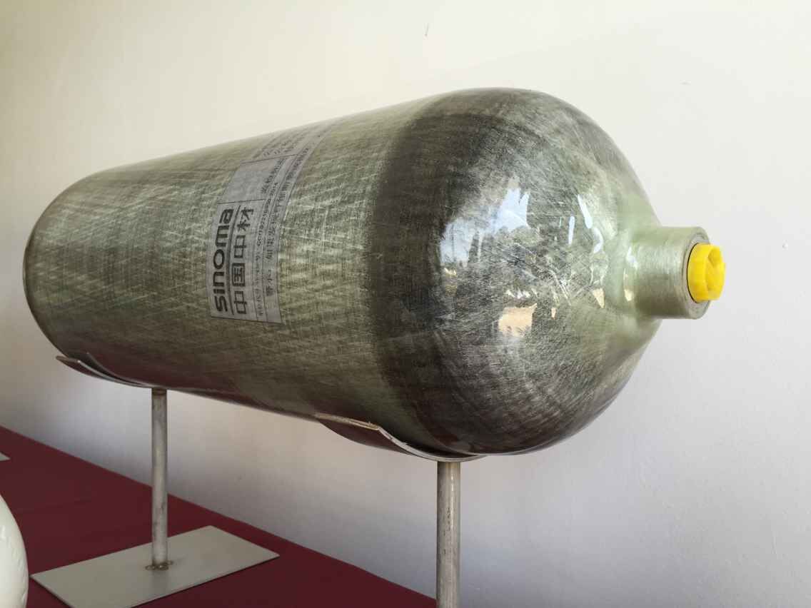 Firefighting PET Liner Respiratory Air Cylinder 6.8L