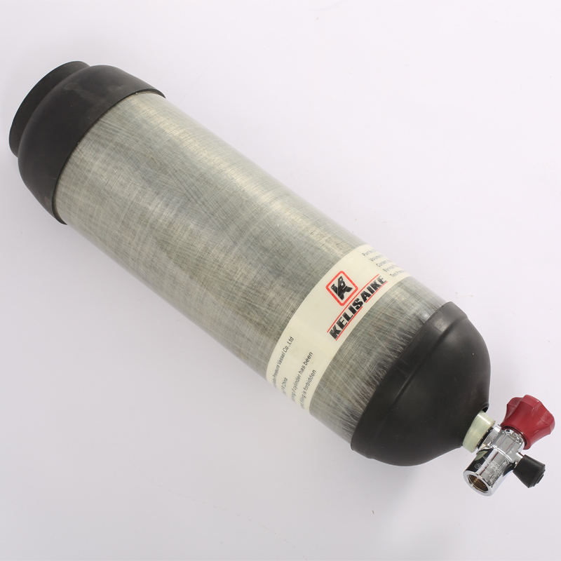 Firefighting PET Liner Respiratory Air Cylinder 6.8L